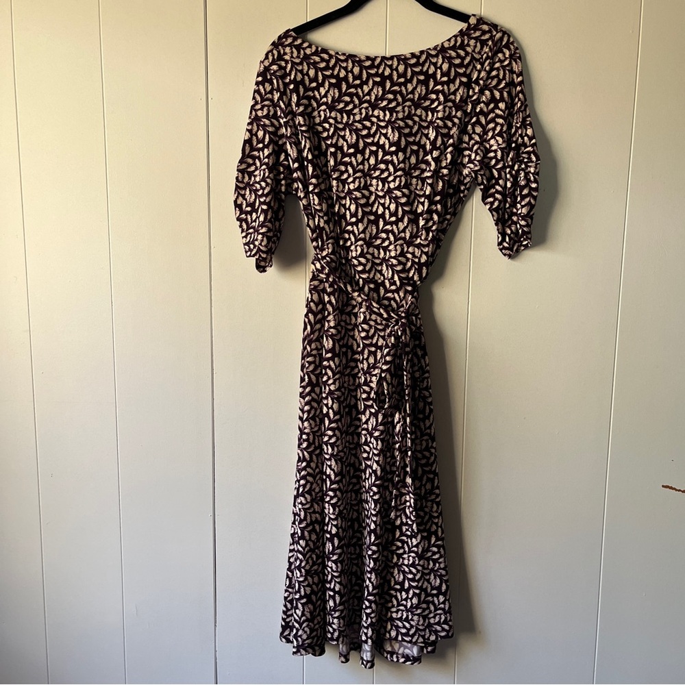 Purple Dress with Belt